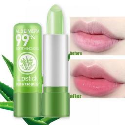 Honey Peach Color-Changing Lipstick Waterproof  Temperature Change Color Moisturizing Lipsticks Long Lasting Nutritious Lip Balm