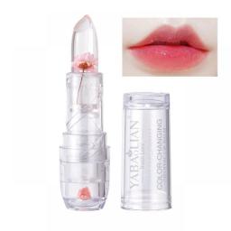 Magic Jelly Flower Lipstick Temperature Changing Lip Blam Transparent Moisturizing Lip Gloss Korean Cosmetic Tools Wholesale