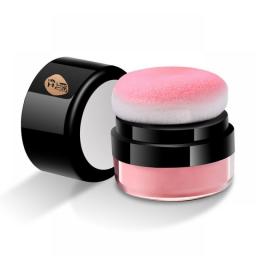 Soft Face Blusher Powder With Sponge Cheek Rouge Peach Blush Palette Nude Pink Makeup Brightening Teint Blush Contour Cosmetics