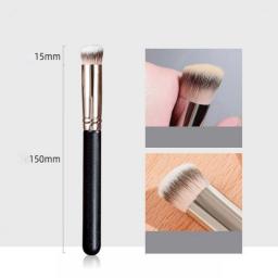 Professional Foundation Concealer Makeup Brushes Angled Seamless Cover Acne Dark Circles Cosmetics Contour Brush Beauty Tools