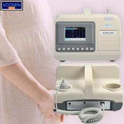 Vcomin Fetal Doppler Hand-hold Pocket Portable Sound Baby Heart Pregnancy Ultrasound Fetus Doppler Detector Machine Monitor Hire