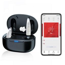 30 Channel Programable Mini Digital Hearing Aid Listen Sound Amplifier Wireless Ear Aids For Elderly Moderate To Severe Loss