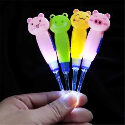 New Fashion ABS Adults Children Kids  Use Replaceable Head Lighting Earpicks Ears Wax Cleaning Tool Set With 3 Heads