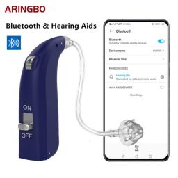 2022 Best Bluetooth New Invented Technology Small Digital Hearing Aid Powerful Severe Profound Hearing Loss Deaf Hearing Devices