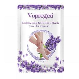 1 Pair Lavender Foot Peel Mask Exfoliating Pedicure Socks Exfoliation Dead Skin Remove Mask For Foot Spa
