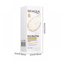 Rice Raw Pulp Essence Hyaluronic Acid Serum Moisturizing Nourishing Shrinking Pores Lotion Suitable For Sensitive Tender Skin