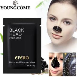 Bamboo Charcoal Black Head Remover Mask Cleansing Acne Treatments Peel Off Mild Effective Black Mud Mask Skin Care