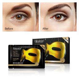 24K Gold Eye Mask Anti-Wrinkle Anti Aging Remove Dark Eye Circles  Eye Bags Puffiness Moisturizing Eye Patches Korean Skin Care