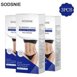 Slimming Cream Slimming Fat Burning Shaping Firming Cellulite Removal Massage Cream Effective Niacinamide Body Care 60g*3PCS
