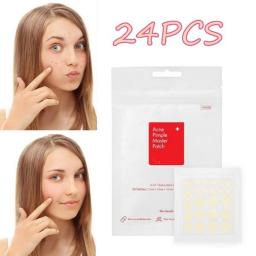 24pcs Face Acne Pimple Spot Scar Care Treatment Stickers Facial Skin Care Blackhead Removal Freckle Patches Acne Mask Beauty