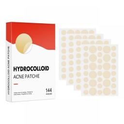 144pcs/set Acne Pimple Patch Face Patch Spot Scar Invisible Treatment Stickers Hydrocolloid Acn Face Mask Acn Patch Skin Healing