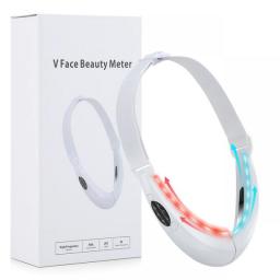 EMS Face Lifting Device LED Photon Therapy Vibration Facial Massager Face Slimming Double Chin Removal V Line Lift Belt SkinCare