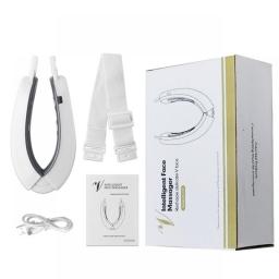 EMS Slimming Facial Lifting Device Vibration Massager Double Chin V Face Shaped Cheek Lift Belt Beauty Device Machine Skin Care