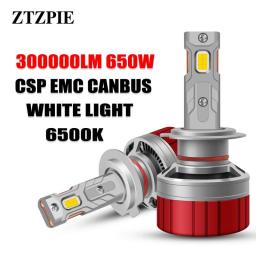 ZTZPIE 6500K HB3 HB4 9005 9006 H1 H7 H4 H11 9012 Bulb Canbus Led Lamp CSP 3570 Power Car Headlight H3 Light 600W 300000LM 12V