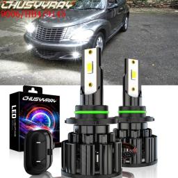 CHUSYYRAY 9006 Compatible For Chrysler PT Cruiser 2001-2010 48W 12000LM Led Headlight Lamp For Car CSP Chip 9006 HB4 9145