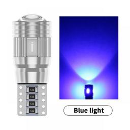 2pcs T10 W5W LED Bulb Canbus No Error 12V 6000K 5630 6SMD Auto Claerance Wedge Side Reverse Lamps Turn Singal Light White Amber