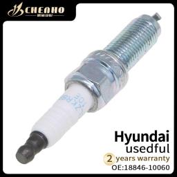 CHENHO 4pcs/lot Iridium Spark Plug 4pcs For Hyundai Accent Kia Rio Soul 18846-10060  SILZKR6B-10E  693815 6216