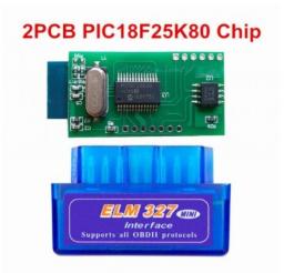 HH OBD ELM327 V1.5 Auto Diagnostic Tool Bluetooth ELM327 V2.1 V1.5 Code Reader Support All OBD2 Protocols For Android PC Torque