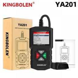 KINGBOLEN YA201 Car Code Reader OBDII/EOBD Auto Diagnostic Tool Data Stream Save Playback OBD2 Scanner Clear Code PK CR3001