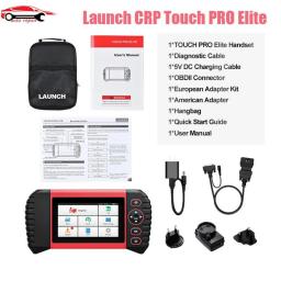 Launch CRP Touch PRO Elite All Systems Diagnosis Tool Automotive Scanner Support Service Functions Auto Code Reader Automotive