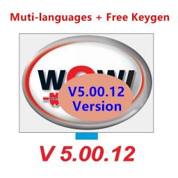 2022 Hot Sale For V5.00.12 WOW 5.00.8 R2 Software Multi-languages With Kengen For Tcs Multi-diag Cars Software Repair Data