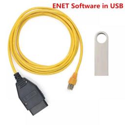 Best ENET Cable For BMW F-Series ICOM ENET Cable ENET Coding Cable For BMW Programming ENET ICOM Coding Hidden ENET Data Tool