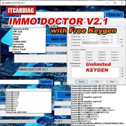 2023 IMMO DOCTOR V2.1 With Unlimited KEYGEN MULTI BRAND Immo Off DPF EGR DTC Remover Software For Sim2k MT38 ME 17.9.2 MED17.9.8
