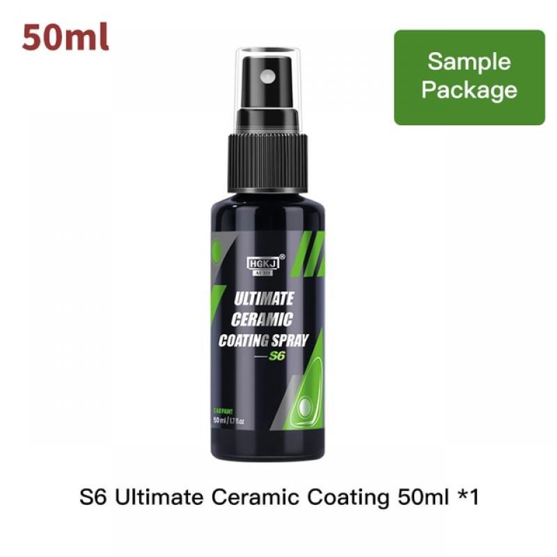 S6 Nano Ceramic Car Coating Quick Detail Spray-Extend Protection of Waxes Sealants Coatings Quick Waterless Paint Care HGKJ