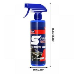 Spray Coating Agent For Cars 500ml Quick Detail Spray For Cars Double Coating Layer Nano-Coating Auto Spray Wax Hydrophobic