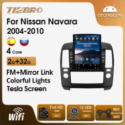 Tesla Screen For Nissan Navara 3 D40 2004-2010 Android 10 Car Multimedia Player GPS Navigation Radio Stereo Head Unit 4G Carplay