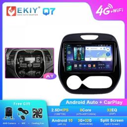 EKIY X7 Android Auto Radio For Renault Captur CLIO Samsung QM3 2011 - 2018 Stereo Carplay GPS Navigation System 2 Din DSP DVD HU