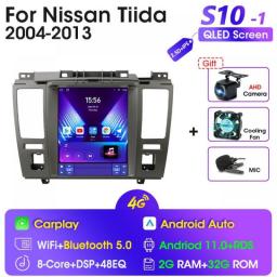JMCQ 2 Din Android 11 Car Radio Multimedia Video Player For Nissan Tiida C11 2004-2013 Navigation GPS Wireless Carplay Wifi 4G