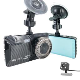 Car Driving Recorder Smart Car Camera Dashcams 170 Degree Wide Angle Camera Dual Lens Dashcam Car DVR 1080P Camera