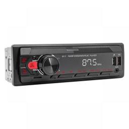 Car Stereo Single Din Radio Systems Stereo For Cars Push To Talk Assistant BT Hands-Free Calling & Music Streaming USB MP3