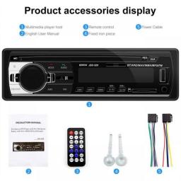 Car Radio Stereo Player Digital Bluetooth MP3 Player JSD-520 60Wx4 FM Audio Stereo Music USB/SD With In Dash AUX Input