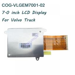 Original COG-VLGEM7001-02 Car LCD Display De Pantalla For Volvo FH FH16 ETS2 Instrument Cluster Dashboard