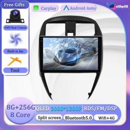 Android 13 For Nissan Sunny Versa 2014-2020  Navigation Touch Screen Car TV Autoradio Stereo Radio Videp Player Multimedia