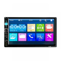 7-inch Car MP5 Player, Car MP4 Card Insertion Machine, Bluetooth Hands-Free Reverse Large Screen Interconnection 7010b