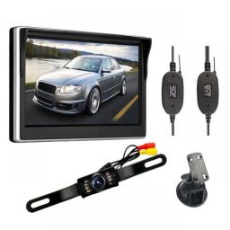 5.0-Inch Color TFT LCD Monitor 10M Approx Transmitting Receiving Distance Wide Voltage Range For DVD Players Set-Top Boxes