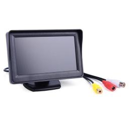 Bileeko Hd Car Monitor 4.3-inch Screen Tft Lcd Digital Display Two-way Input Sunshade Monitor For Reverse Camera
