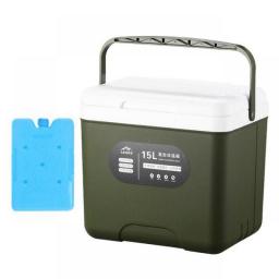 15L Household Car Mounted Outdoor Refrigerator For Heat And Cold Preservation, Commercial Ice Bucket For Takeaway Food