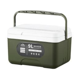 9L Portable Ice Coolers High-Performance Insulation Box With Long-term Preservation For Travel Beach Camping Personal Use