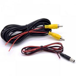 Video Cable For Car Rear View Camera Universal RCA 6 Meters Wire For Connecting Reverse Camera With Car Multimedia Monitor