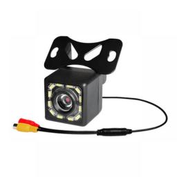 Car Rear View Camera 4LED Night Vision Reversing Automatic Parking Monitor CCD IP68 Waterproof 170 Degree High-Definition Image