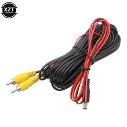 Video Cable For Car Rear View Camera Universal RCA 6 Meters Wire For Connecting Reverse Camera With Car Multimedia Monitor