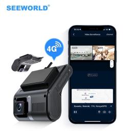 2023 New Arrival Support Live Monitoring 4G Car Video Recorder Dual Lens Security Camera With GPS Real-time Tracking