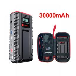 CTOLITY Car Jump Starter 3000A  20000mAh 12V Automotive Battery Charger Portable Power Bank External Battery Fast Charge For Car