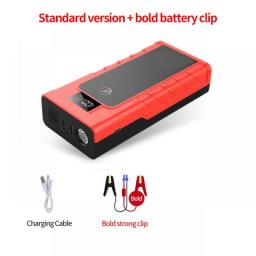 New Portable Car Jump Starter  28800mAh Power Bank Car Booster Charger 12V Starting Device Petrol Diesel Car Emergency Booster