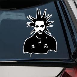 CS-1701# Black Transparent горшок Waterproof Funny Car Sticker Vinyl Decal For Auto Car Stickers Styling Car Decoration