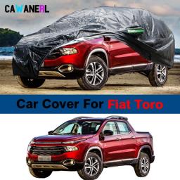 Waterproof Car Cover Truck Outdoor Anti-UV Sun Shade Rain Snow Protection Cover Dustproof For Fiat Toro Pickup 2016-2023